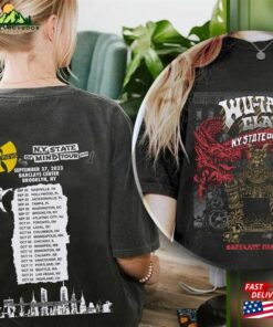 Nas Wu Tang Clan T-Shirt Ny State Of Mind Tour 2023 Tee Hoodie Nas Wu Tang Clan T-Shirt Ny State Of Mind Tour 2023 Tee Hoodie
