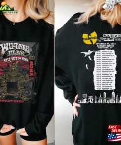 Nas Wu Tang Clan T-Shirt Ny State Of Mind Tour 2023 Tee Hoodie