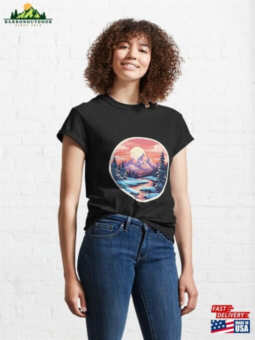 National Park Winter Snow Classic T-Shirt