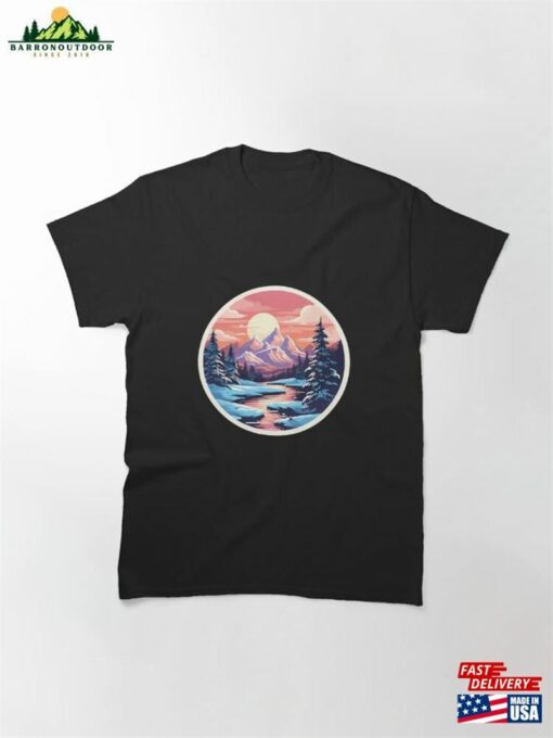 National Park Winter Snow Classic T-Shirt