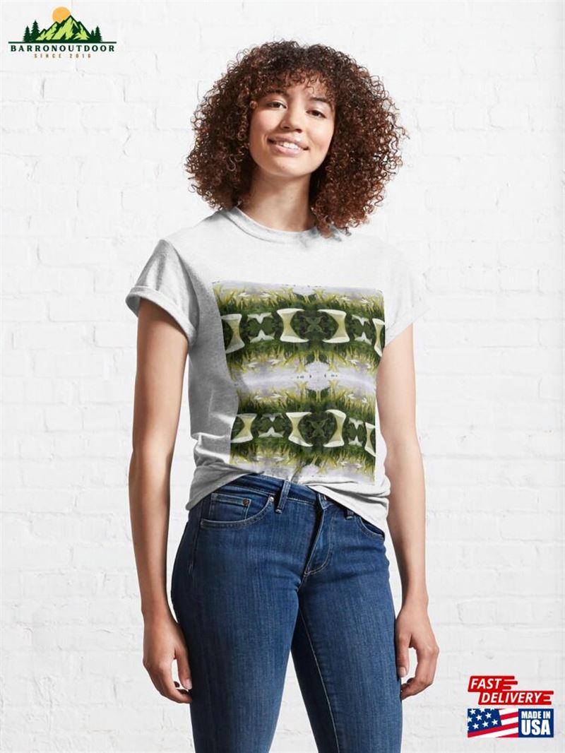 Nature Walk By The Lake Pattern Design #1 Classic T-Shirt Sweatshirt Nature Walk By The Lake Pattern Design #1 Classic T-Shirt Sweatshirt