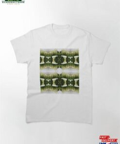 Nature Walk By The Lake Pattern Design #1 Classic T-Shirt Sweatshirt