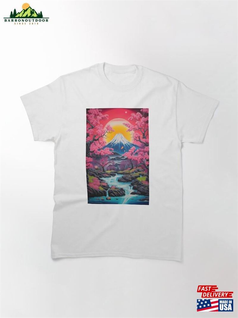 Natures Zen Japan Art Classic T-Shirt Unisex Natures Zen Japan Art Classic T-Shirt Unisex