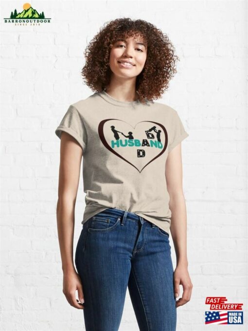 Navigating Life As The Ultimate Husband Dad Duo Classic T-Shirt Sweatshirt