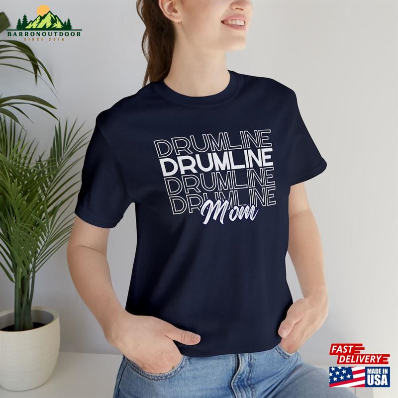 Navy And White Drumline Mom Unisex Jersey Short Sleeve Tee T-Shirt Sweatshirt Navy And White Drumline Mom Unisex Jersey Short Sleeve Tee T-Shirt Sweatshirt