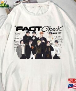 Nct 127 Fact Check Fanart Shirt Kpop Band Merch Hoodie Sweatshirt