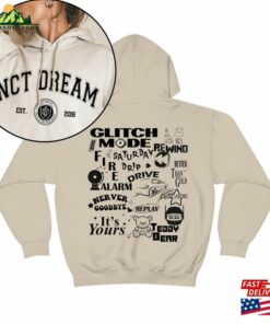 Nct Dream Glitch Mode Track List Album Hoodie Tour In A Mark Sweatshirt T-Shirt
