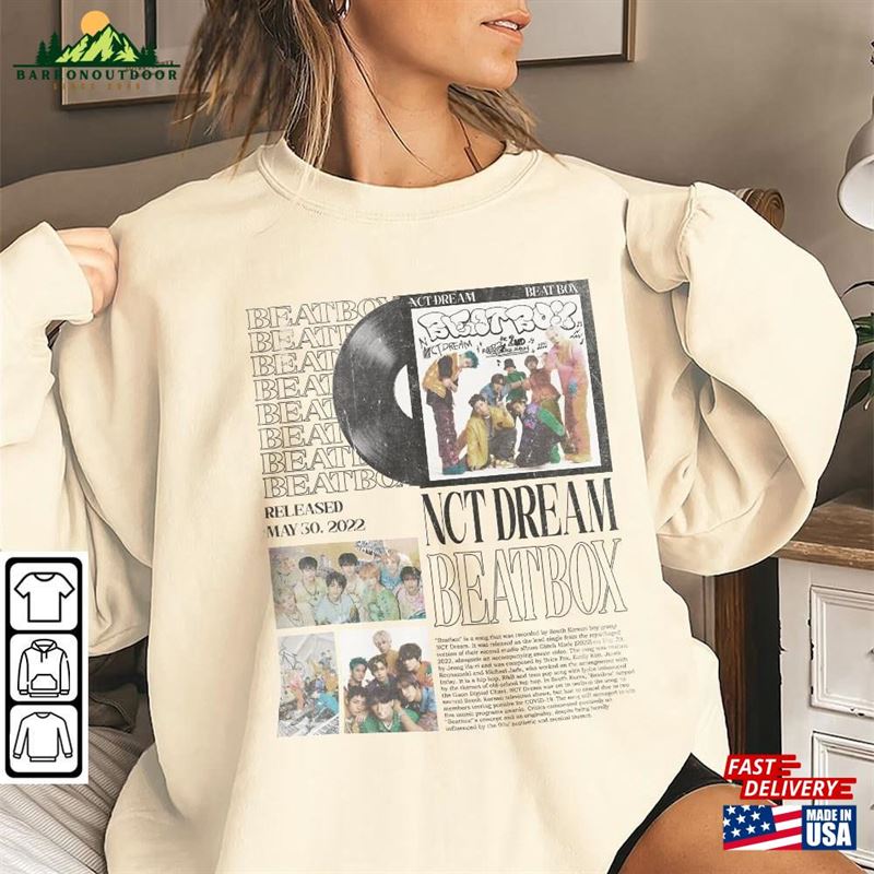 Nct Dream Shirt Beatbox Album T-Shirt Classic Nct Dream Shirt Beatbox Album T-Shirt Classic