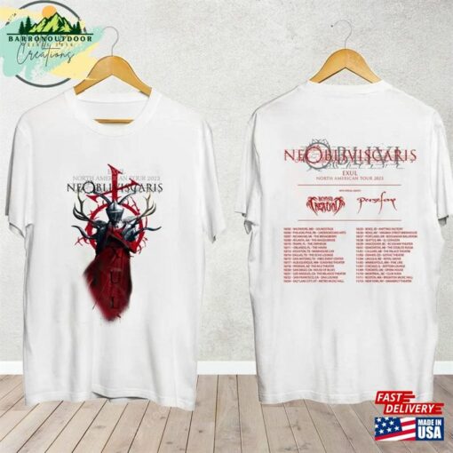 Ne Obliviscaris 2023 Tour Shirt Fan Concert Classic Hoodie