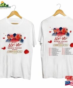 Ne Yo Robin Thicke Mario Champagne Roses 2023 Tour Shirt Classic T-Shirt