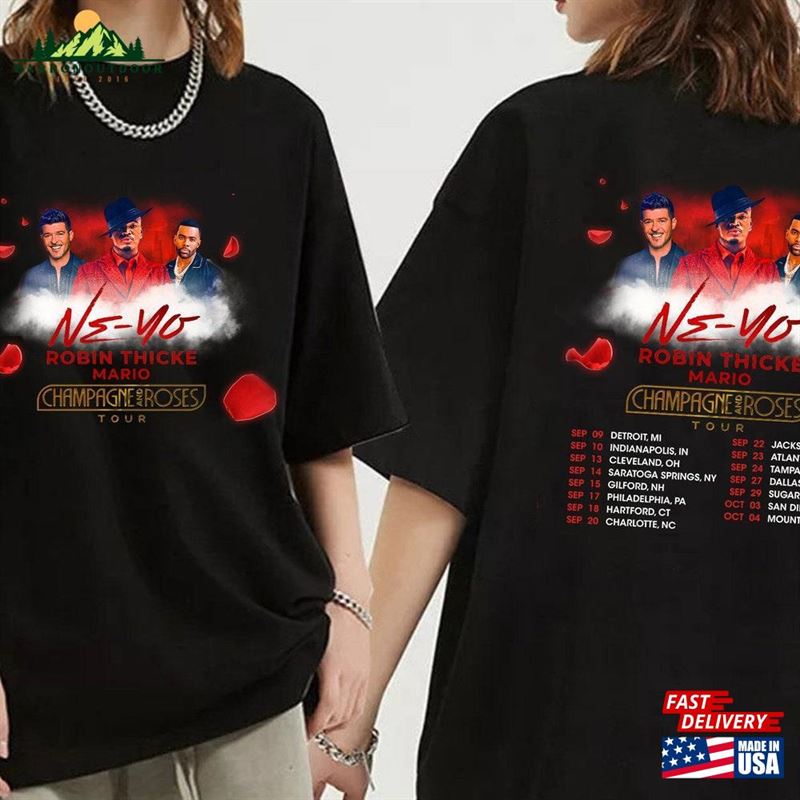 Ne Yo Robin Thicke Unisex Sweatshirt Ne Yo Robin Thicke Unisex Sweatshirt