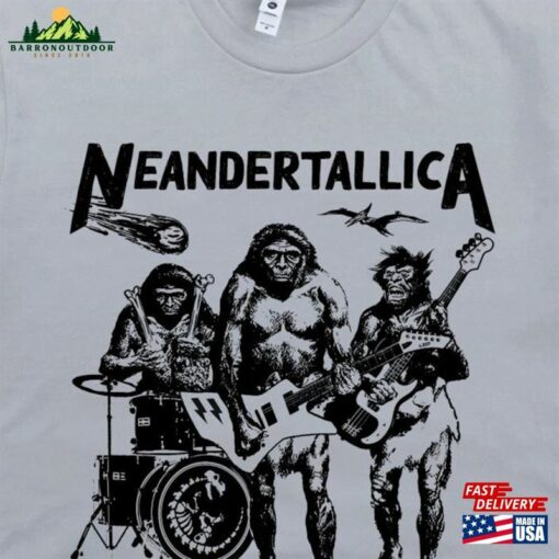 Neandertallica T-Shirt Hoodie Sweatshirt