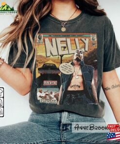 Nelly Comic Shirt 90S Vintage Merch Art Ride Wit Me Country Grammar Album Concert World Tour Ticket 2023 Graphic Tee Gift Sweatshirt Classic
