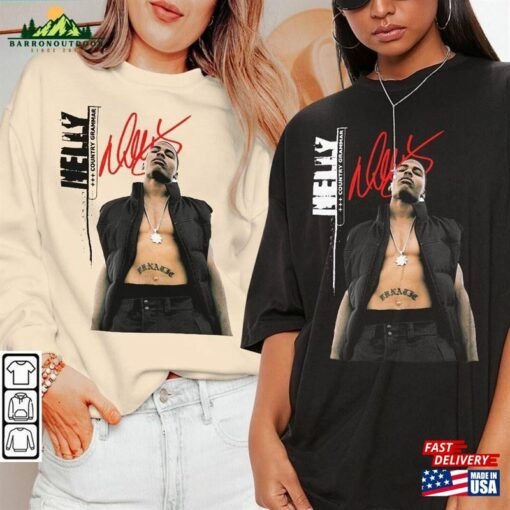 Nelly Rap Shirt Country Grammar Album Vintage 90S Y2k Sweatshirt Unisex Classic