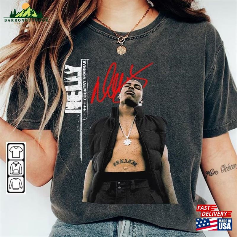 Nelly Rap Shirt Rapper Bootleg Singer Tour Unisex Gift Hoodie Sweatshirt Nelly Rap Shirt Rapper Bootleg Singer Tour Unisex Gift Hoodie Sweatshirt