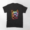 Neon Norwich Terrier Classic T-Shirt Hoodie
