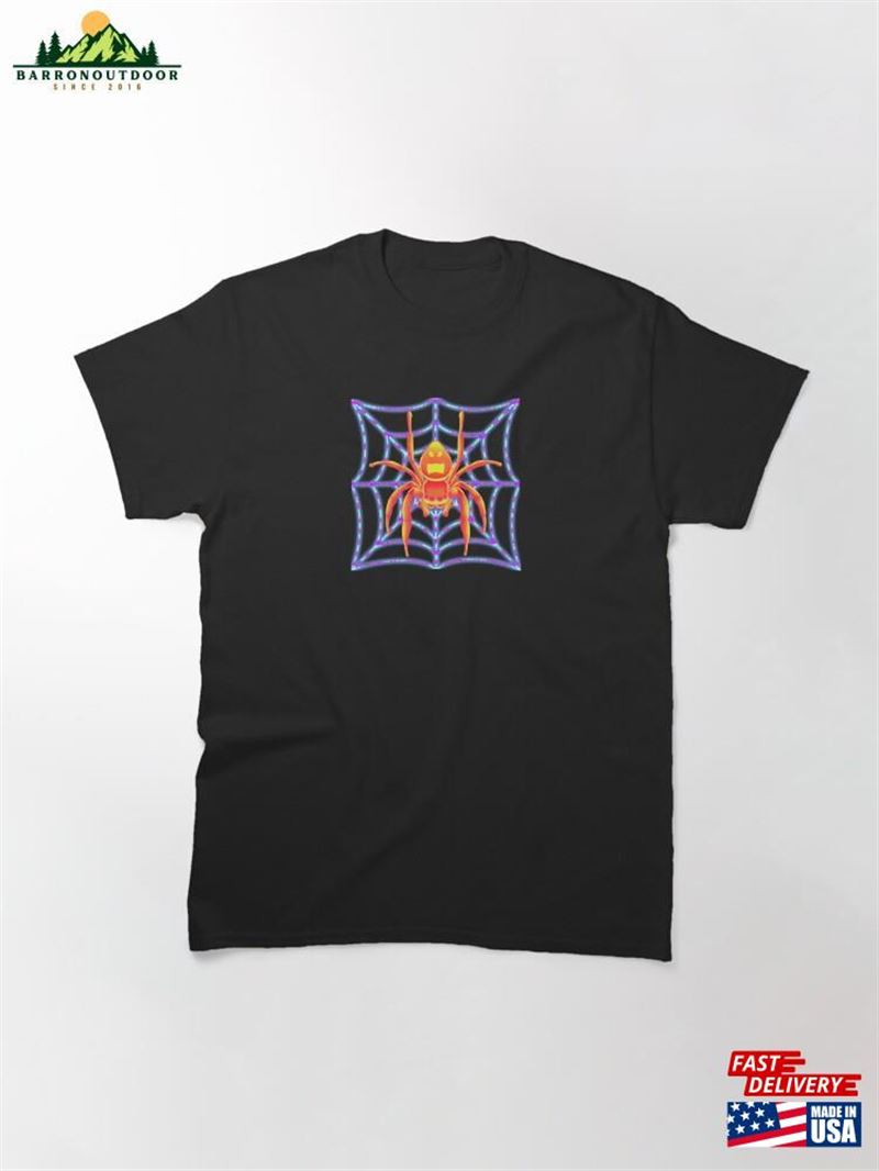 Neon Retro Jumping Spider Classic T-Shirt Neon Retro Jumping Spider Classic T-Shirt