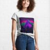 Neon Wilderness A Surreal Journey Into The Unknown Classic T-Shirt Unisex