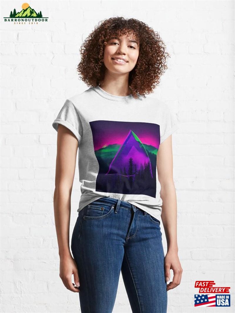 Neon Wilderness A Surreal Journey Into The Unknown Classic T-Shirt Unisex Neon Wilderness A Surreal Journey Into The Unknown Classic T-Shirt Unisex