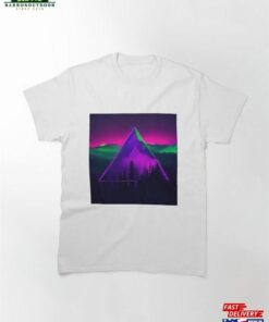 Neon Wilderness A Surreal Journey Into The Unknown Classic T-Shirt Unisex