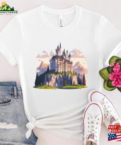Neuschwanstein Castle T-Shirt Germany Tourist Shirt German Tee Classic Sweatshirt