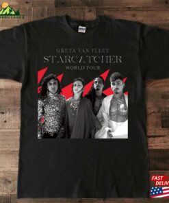 New 2023 Greta Van Fleet Starcatcher World Tour T Shirt Sweatshirt 2