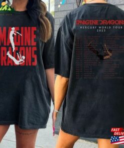 New 2023 Imagine Dragon Mercury World Tour Sweater T-Shirt Shirt Sweatshirt Unisex