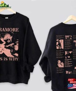 New 2Sides This Is Why Tour Shirt Rock Band Hayley Williams Unisex Classic