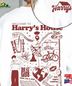 New Album Welcome To Harrys House Two Sides T-Shirt Sweatshirt New Album Welcome To Harrys House Two Sides T-Shirt Sweatshirt