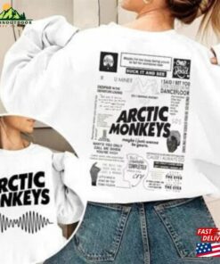 New Arctic Monkeys T Shirt Women Aesthetic Streetwear Vintage Sweatshirt Am T-Shirt Music Lover Unisex Classic