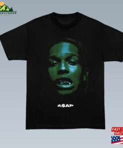 New Asap Rocky T Shirt Rare Concert Merch Rap Tee Hip Hop Graphic Tour Style Rihanna Drake Travis Scott Type Hoodie T-Shirt