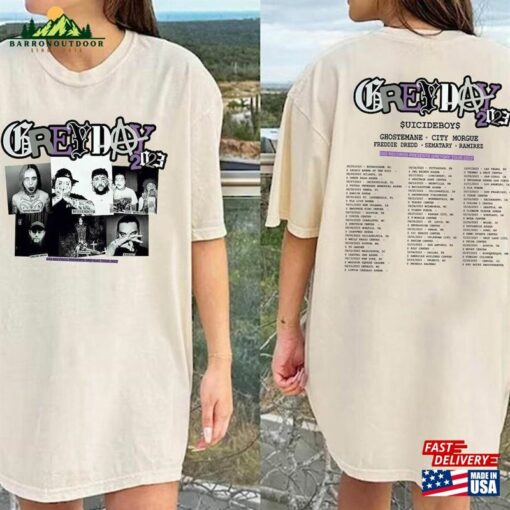 New Date 2 Sides Grey Day Tour 2023 Shirt Concert Classic Unisex