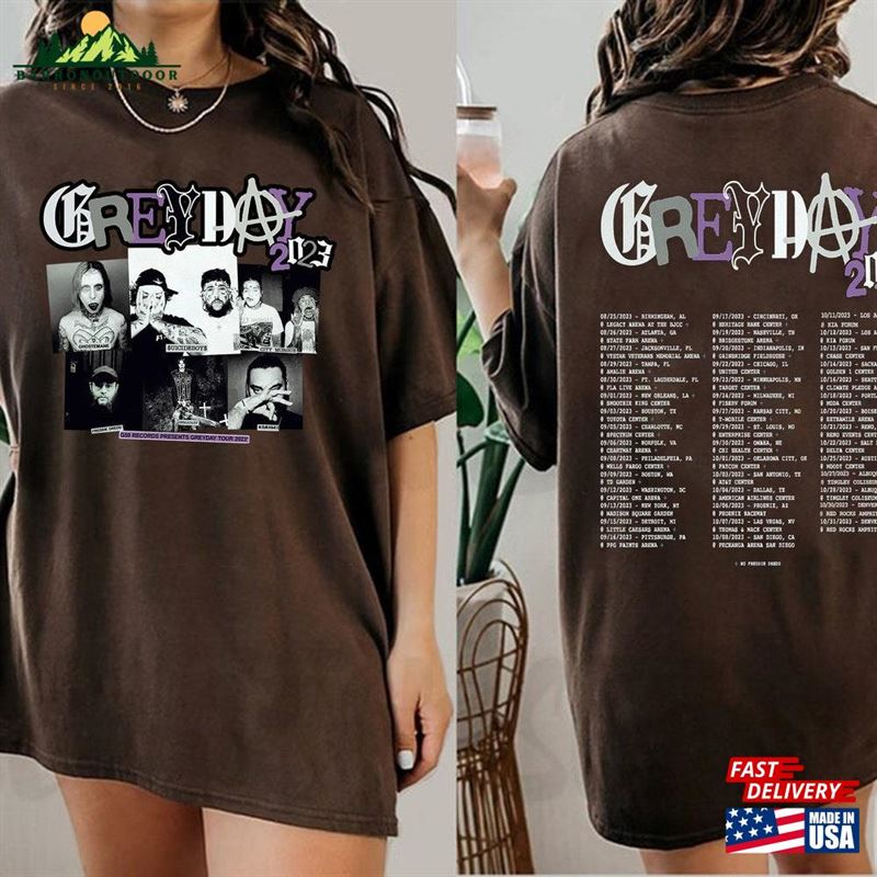 New Date 2 Sides Grey Day Tour 2023 Shirt Concert Unisex T-Shirt New Date 2 Sides Grey Day Tour 2023 Shirt Concert Unisex T-Shirt
