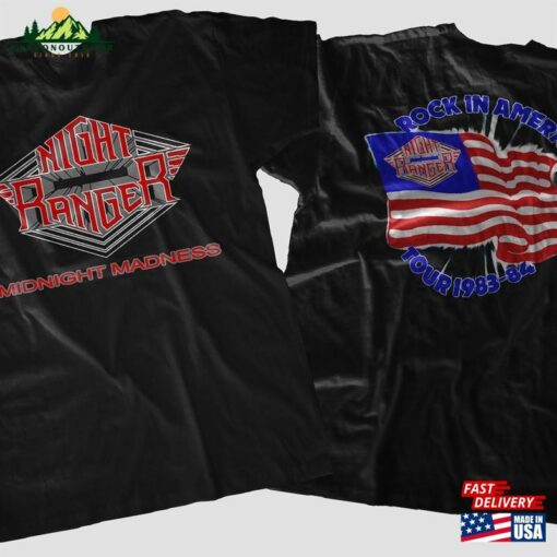 New Dtg Dtf Printed T-Shirt Night Ranger Sweatshirt Hoodie