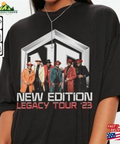 New Edition Band Music Shirt Legacy Tour 2023 Tee T-Shirt Unisex