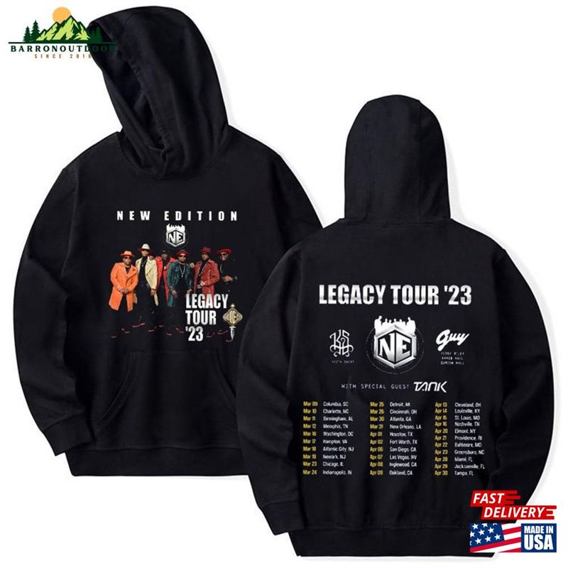 New Edition Band Retro Shirt Legacy Tour 2023 Hoodie T-Shirt Unisex New Edition Band Retro Shirt Legacy Tour 2023 Hoodie T-Shirt Unisex