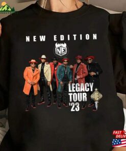 New Edition Band Retro Shirt Legacy Tour 2023 Hoodie T-Shirt Unisex