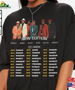 New Edition Band Retro Shirt Legacy Tour 2023 Tee Unisex T-Shirt