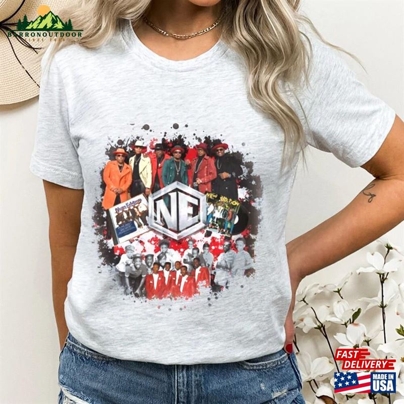 New Edition Legacy Tour 2023 T-Shirt Music Shirt Unisex Classic New Edition Legacy Tour 2023 T-Shirt Music Shirt Unisex Classic
