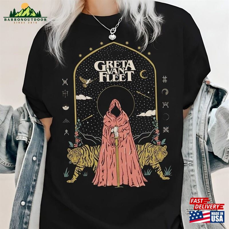 New Greta Van Fleet Album Graphic T-Shirt Sweatshirt Shirt Unisex New Greta Van Fleet Album Graphic T-Shirt Sweatshirt Shirt Unisex