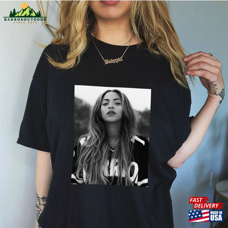 New Hot Beyonce Black And White Shirt Renaissance World Tour 2023 T-Shirt Hoodie New Hot Beyonce Black And White Shirt Renaissance World Tour 2023 T-Shirt Hoodie