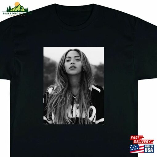 New Hot Beyonce Black And White Shirt Renaissance World Tour 2023 T-Shirt Hoodie