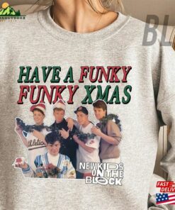 New Kid On The Block Christmas Shirt Nkotb Sweatshirt Gift T-Shirt