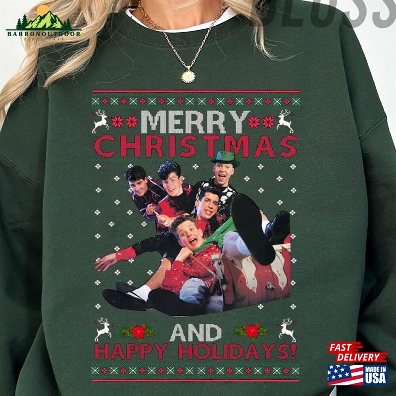 New Kid On The Block Christmas Shirt Nkotb Sweatshirt Hoodie New Kid On The Block Christmas Shirt Nkotb Sweatshirt Hoodie