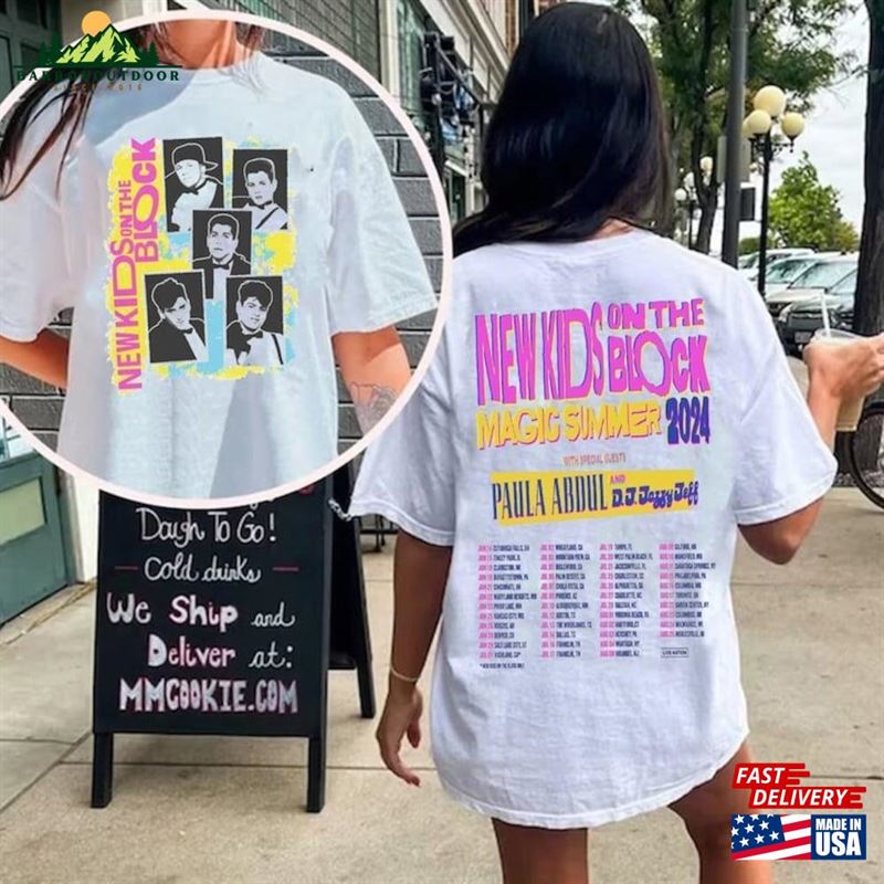 New Kids On The Block Magic Summer Tour 2024 Shirt Band Fan Hoodie Unisex New Kids On The Block Magic Summer Tour 2024 Shirt Band Fan Hoodie Unisex