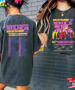 New Kids On The Block Magic Summer Tour 2024 Shirt Band Fan T-Shirt Hoodie New Kids On The Block Magic Summer Tour 2024 Shirt Band Fan T-Shirt Hoodie
