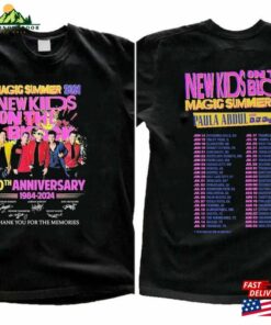 New Kids On The Block Magic Summer Tour 2024 Shirt Band Fan T-Shirt Hoodie