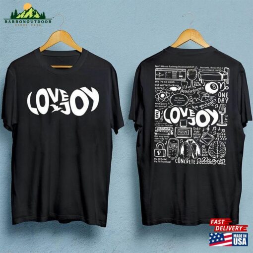 New Lovejoy Band Double Sided T-Shirt Hoodie Classic