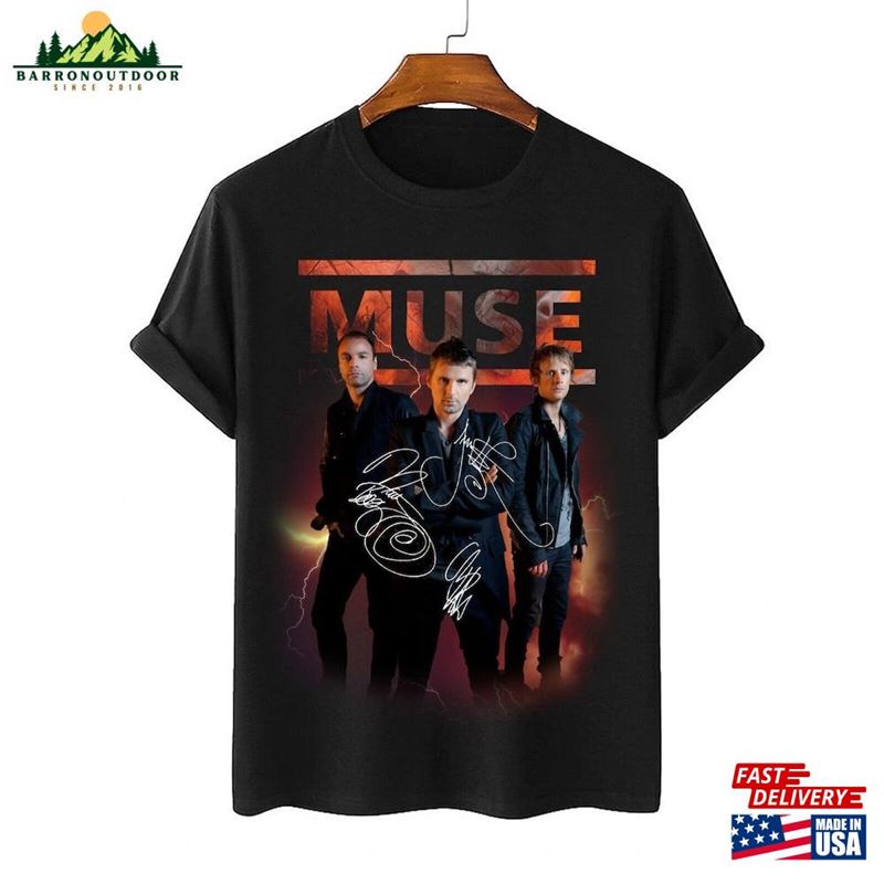 New Muse Band Tour Shirt Popular Men's T-Shirt Vintage Classic New Muse Band Tour Shirt Popular Men's T-Shirt Vintage Classic