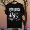 New Rare Aerosmith World Tour Gift Family Unisex Music Band Shirt Classic